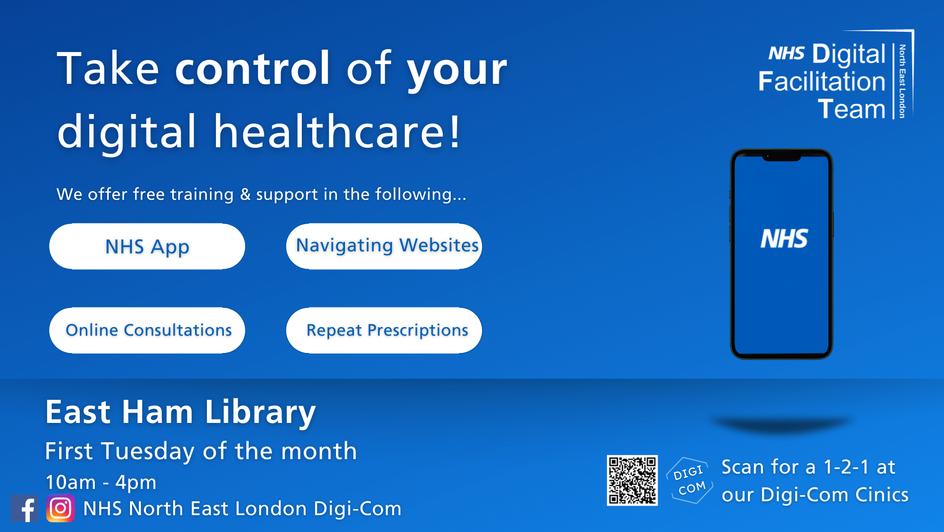 Take control of your digital healthcare!